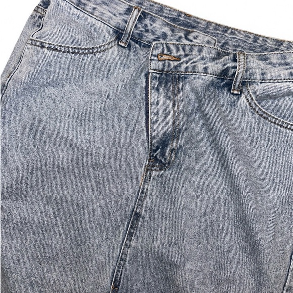 SHEIN Blue Denim Skirt - Picture 2 of 4